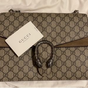 ❤️‍🔥AUTHENTIC GUCCI DIONYSUS MEDIUM GG SUPREME ❤️‍🔥